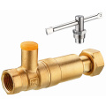 J114 brass magnetic gate valve before water meter